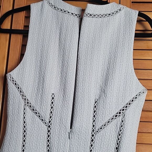 Rebecca Taylor Grey Dress Women’s Size 2 - Picture 3 of 8